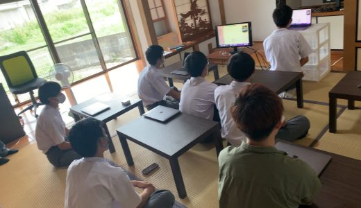 吉野ヶ里オフィスにて佐賀県立佐賀工業高等学校のインターンシップを行いました。